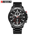 CURREN 8275 Men Japan Quartz Movement Wristwatch Casual Simple Stainless Steel Men Business Watch